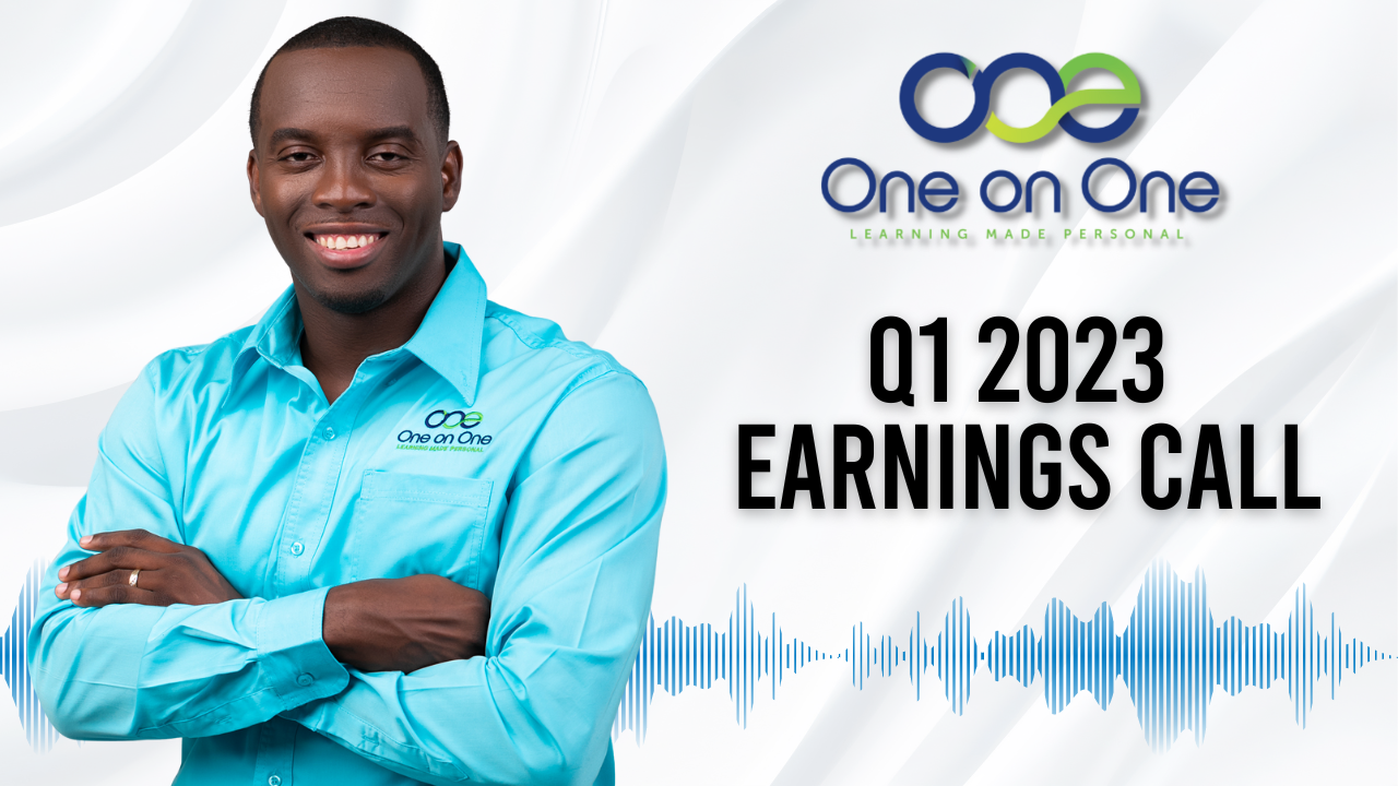 One on One Q1 Financial Report Earnings Call