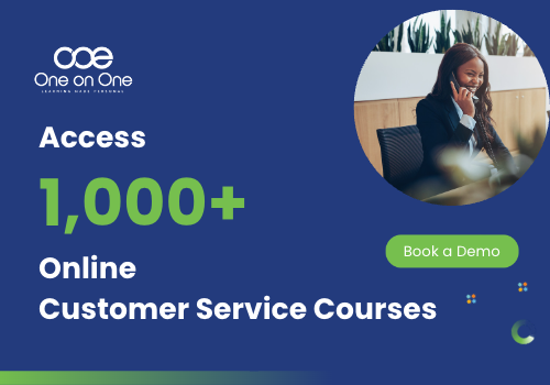 Access over 1,000 customer service courses in Jamaica using One on One's learning management system